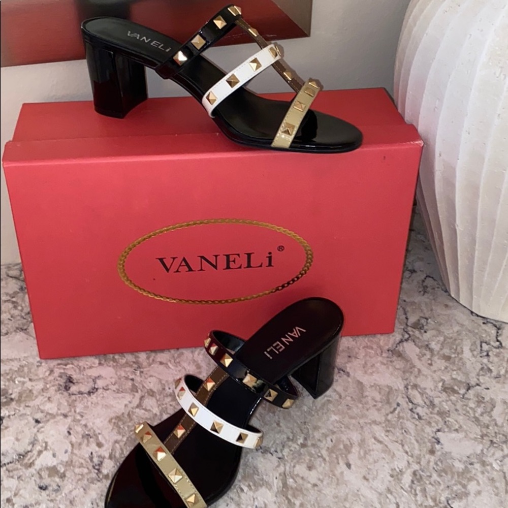 New with box gorgeous vaneli sandals